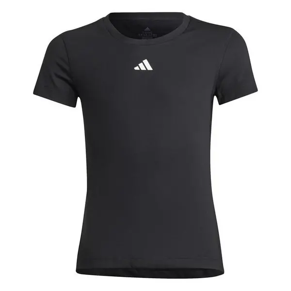 adidas TechFit T Shirt Junior Girls 7-8 Years Black 62911203175