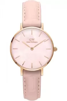 Unisex Daniel Wellington Petite 28 Rouge Rose Gold Mother of Pearl Watch DW00100511