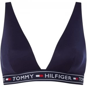 Tommy Bodywear Nostalgia Triangle Bralette - Navy