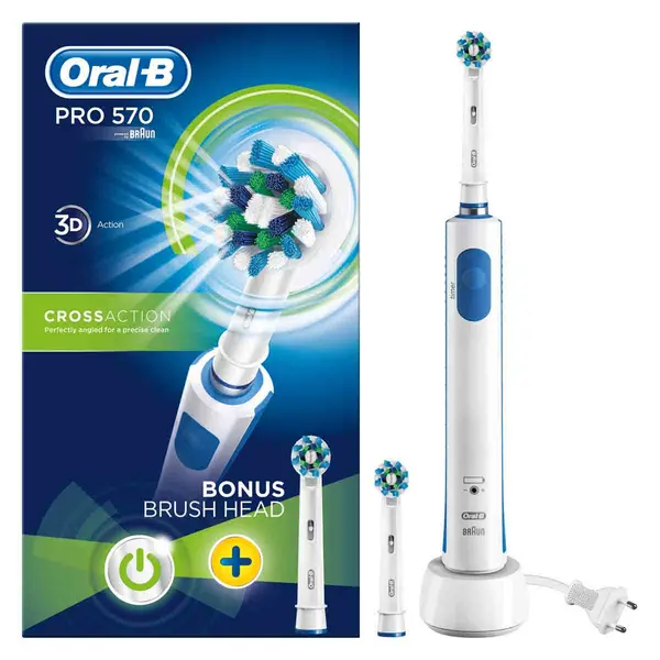 Oral B Pro 570 CrossAction Electric Toothbrush