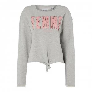 Guess Femme Tie Sweatshirt - M90