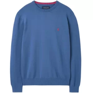 Joules Mens Jarvis Crew Neck Jumper Ink Blue Medium