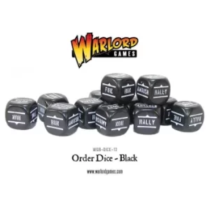 BA Order Dice -Black