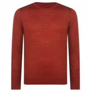 Hugo Boss San Lorenzo Jumper Rust Size L Men