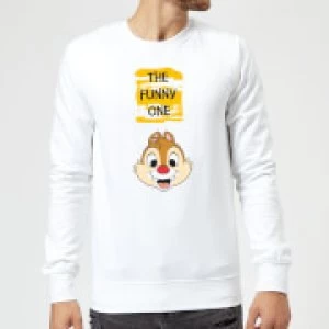 Disney Chip 'N' Dale The Funny One Sweatshirt - White - S