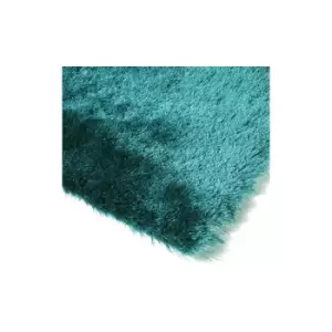 Whisper Dark teal 200cm x 300cm Rectangle - Blue and Teal