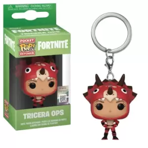 Pocket Pop Fortnite S2 Tricera Ops Keyring