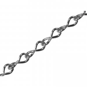 Faithfull Zinc Plated Jack Chain 1.6mm 2.5m