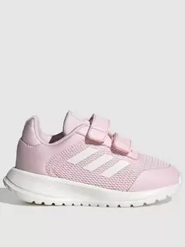 adidas Girl's Infant Tensaur Run 2.0 Trainers - Pink/White, Size 3 Younger