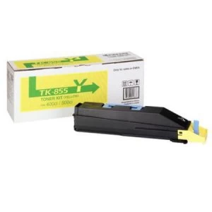 Kyocera TK855Y Yellow Laser Toner Ink Cartridge