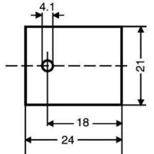 Mica sheet L x W 24mm x 21mm Suitable for TO 218 Fischer Elektronik