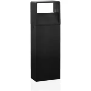 IP44 Outdoor Pedestal Light Modern Anthracite 6W Built in LED Wall Gate Post