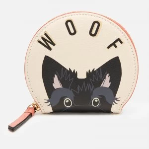 Radley Womens Woof Small Zip Around Coin Purse - Oyster