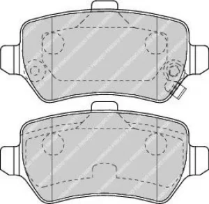 Ferodo FDB1521 Brake Pad Set Rear Axle Premier Car