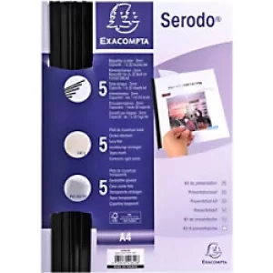 Exacompta Serodo Slide Binders Presentation Kit, Pack of 5