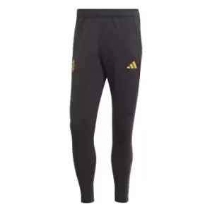 adidas Real Madrid European Collection Tracksuit Bottoms 2023 2024 Adults - Black