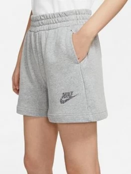 Nike NSW Short - Dark Grey Heather Size M Women