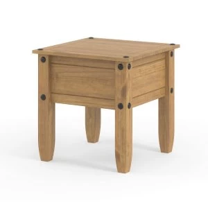 Halea Small Pine Side Table