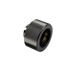 EK Water Blocks EK-HTC Classic 16mm Fitting - Black Nickel