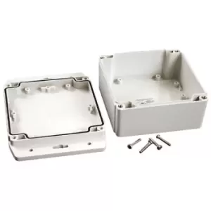 Hammond 1555N2F42Gy Box, Pc, Flanged Lid, Ip66