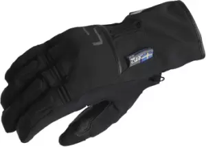 Lindstrands Lillmon Motorcycle Gloves, black, Size L, black, Size L