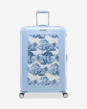 Ted Baker Blue Landscape Large Suitcase