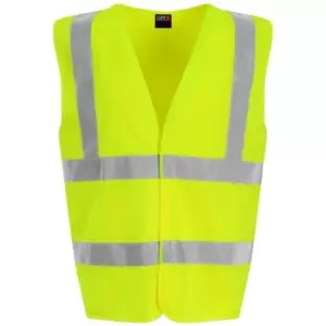 PRO RTX High Visibility Unisex Waistcoat (4XL) (Yellow) - Yellow