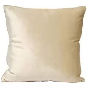 Luxe Velvet Piped Cushion Ivory