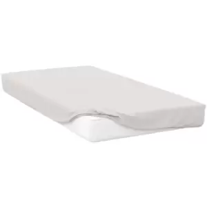 Belledorm 200 Thread Count Egyptian Cotton Deep Fitted Sheet (Single) (Ivory) - Ivory