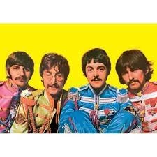 The Beatles - Sgt Pepper Postcard