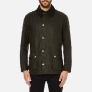 Barbour Heritage Mens Ashby Wax Jacket - Olive - XXL