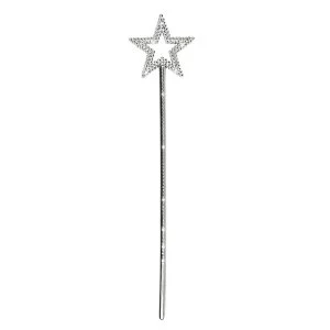 Elsa Queen Princess Wand Toy (Silver)