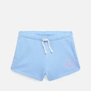 Polo Ralph Lauren Girls Athletic Shorts - Baby Blue - 8 Years