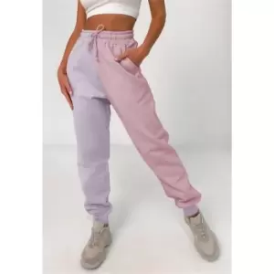 Missguided Branded Colour Block Osize Jogger - Multi