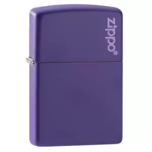 Zippo PL237 Classic Purple Matte Zippo Logo