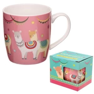 Llamapalooza New Bone China Mug