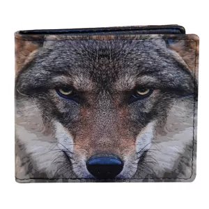 Portrait of a Wolf Wallet