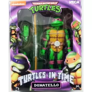 NECA Teenage Mutant Ninja Turtles in Time Series 1 Donatello 7" Action Figure