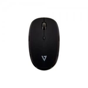 V7 MW550BT Bluetooth Silent 4-Button Mouse with adjustable DPI - Black