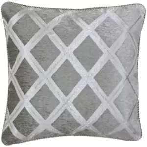 Riva Paoletti Hermes Cushion Cover (45x45cm) (Oyster) - Oyster