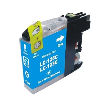 5 Star Value Remanufactured Inkjet Cartridge Page Life 600pp Cyan [Brother LC123C Alternative]