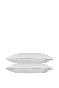 Goose Feather & Down Euro Continental Pillow Pair - 40cm x 80cm