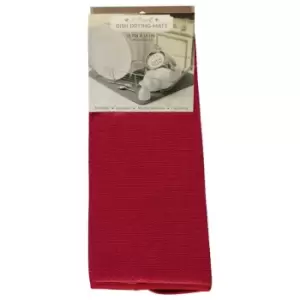 Stanford Home 2 Pack Dish Drying Mats - Red