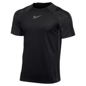 Nike Dri-FIT Strike Mens Short-Sleeve Soccer Top - Black