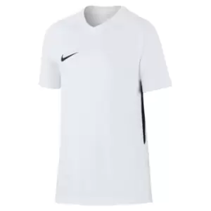 Nike Tiempo Short Sleeve T-Shirt Juniors - White