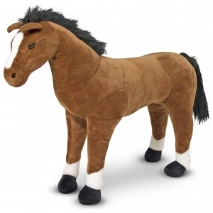 Melissa Doug Horse Soft Toy Giant.