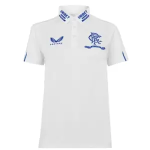 Castore RFC Womens Polo Shirt - White