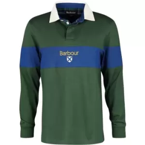 Barbour Churchill Rugby Shirt - Green