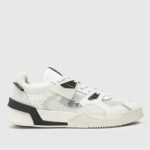 Lacoste White & Black Lt 125 Trainers