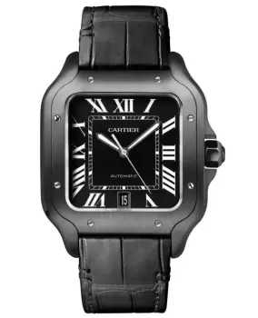 Cartier Santos De Cartier Large Steel ADLC Mens Watch WSSA0039 WSSA0039